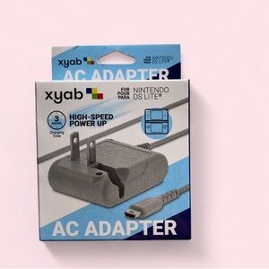 xyab AC Adapter for Nintendo DS Lite - Gray/Blue